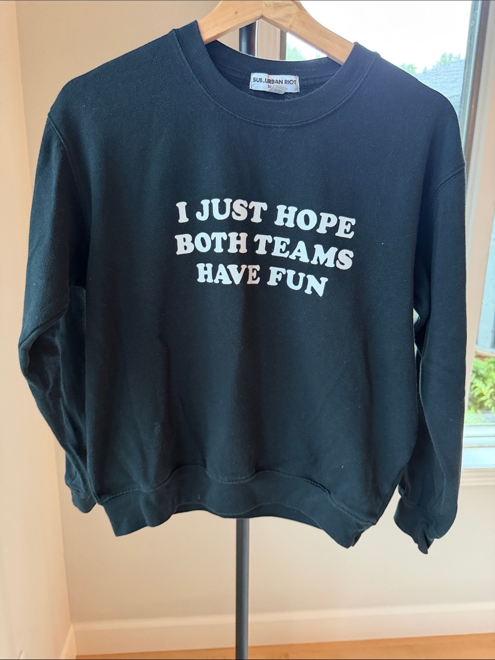 Sub_Urban Riot Black Crewneck Sweatshirt